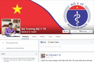 Bộ trưởng Bộ Y tế lập facebook để lắng nghe dân