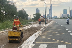 Tìm cách tái khởi động 4 tuyến đường ở khu đô thị Thủ Thiêm