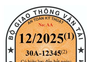 Nhiều thay đổi về đăng kiểm ô tô từ 1-1-2025