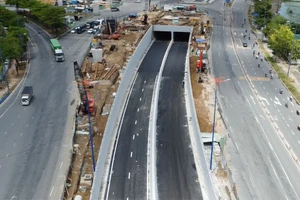 Sắp thông xe hạng mục hầm chui An Phú TP Thủ Đức