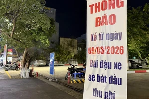 Đồng Nai thu phí trông giữ ô tô tại 4 bãi đậu xe công cộng