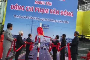 TP.HCM chính thức đặt tên đường cố Thủ tướng Phạm Văn Đồng