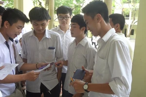 Hà Nội: một thí sinh phải bỏ thi