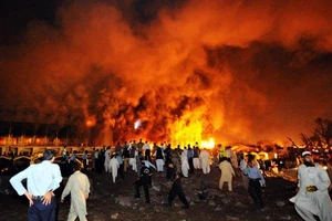 41 người chết vì đền thờ bị đánh bom