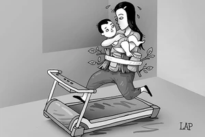 Băng huyết do nôn nóng lấy lại vòng hai