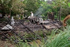 Cụ bà 72 tuổi chết cháy trên giường