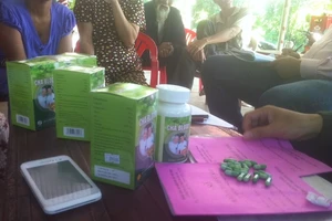 Đình chỉ hoạt động công ty lén lút bán thực phẩm chức năng