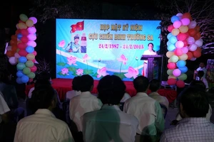 Gặp mặt truyền thống bộ đội Trường Sa