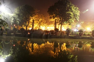 Khai ấn đền Trần, cách ly người dân khỏi khu vực làm lễ