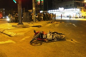 Nam công nhân gặp nạn sau khi nhận lương