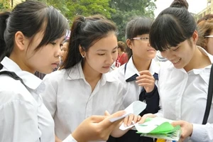 Quảng Trị: 3.000 trong hơn 10.000 thí sinh thi tại cụm cơ sở