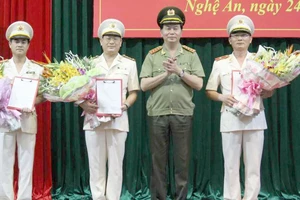 Bổ nhiệm giám đốc Công an Nghệ An 