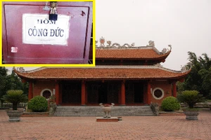 Viếng chùa ngày Phật Đản, trộm luôn thùng công đức