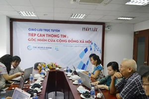 Giao lưu trực tuyến: Tiếp cận thông tin - Góc nhìn của cộng đồng xã hội