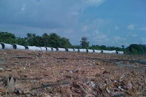 Bãi rác lộ thiên giữa trung tâm thành phố đã được giải phóng