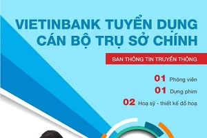 Ban Thông tin Truyền thông VietinBank tuyển dụng nhân sự