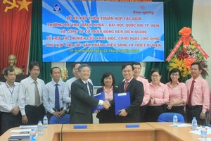 Điện Quang hợp tác ĐH Bách Khoa nghiên cứu khoa học