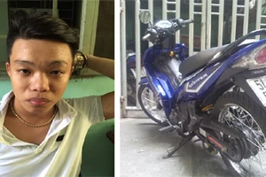 Giật dây chuyền, nhóm cướp điên cuồng tháo chạy trên đường ngược chiều 