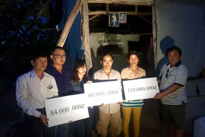 Hơn 400 triệu giúp đỡ gia đình ba cháu bé bị đuối nước