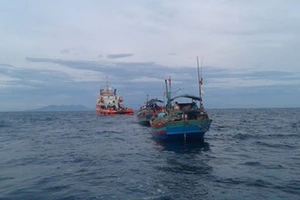 Tạm dừng tìm kiếm máy bay SU30-MK2 do thời tiết xấu