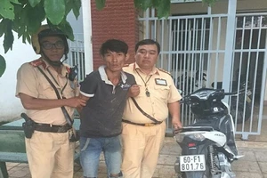 Theo dấu định vị suốt 100 km, tổ CSGT tóm gọn tên trộm xe