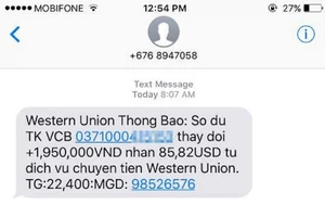 Cẩn trọng chiêu lừa tinh vi chiếm tài khoản ngân hàng