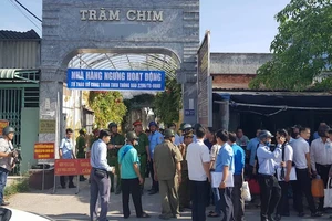 Bắt đầu cưỡng chế Gia Trang quán Tràm Chim Resort 