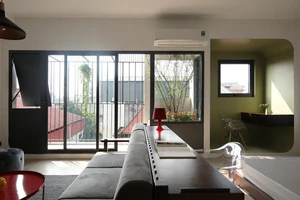 Ngôi nhà kết hợp ở, cho thuê có thiết kế ấn tượng ở Hà Nội