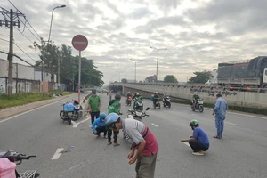 Đinh tặc lại hoành hành trên Quốc lộ 1 đoạn qua TP Thủ Đức