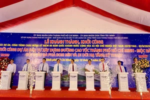 Cao tốc hơn 19.600 tỉ nối TP.HCM với Tây Ninh khởi công gói thầu đầu tiên