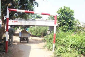 Cầu Mỏ Cày 2 xây thấp, phải 'nạo' nền đường dân sinh