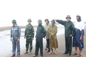 Bão số 9: Bến Tre liên tục có mưa to, gió giật mạnh