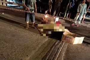 Chồng chém vợ tử vong ngay trên cầu