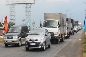 Duy tu cầu Rạch Miễu: Điều tiết giao thông 1 chiều từ 8-4