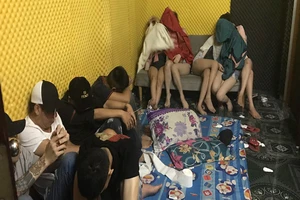 57 nam, nữ dương tính với ma túy chung khách sạn ở TP Mỹ Tho