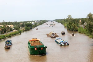 Hơn 1.300 tỉ đồng gỡ 'nút thắt' tuyến đường thủy kênh Chợ Gạo