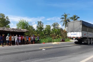 Hai anh em trên đường đi học về quê bị xe tải tông thương vong