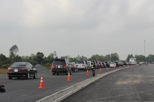Cao tốc Trung Lương - Mỹ Thuận cấm phương tiện đi vào ban đêm
