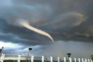 Mưa to kèm lốc xoáy làm sập, tốc mái gần 90 căn nhà, 8 người bị thương