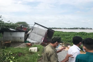 Người dân bị thiệt hại trong vụ sạt lở cồn Phú Đa, Bến Tre sẽ được hỗ trợ