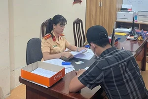 Lái xe vượt tốc độ cho phép trên Quốc lộ 60, 1 tài xế bị phạt nguội 80 triệu đồng