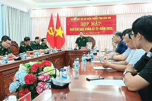 Bộ đội Biên phòng tỉnh Bến Tre họp mặt báo chí đầu xuân Ất Tỵ 2025