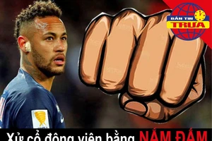 Neymar dùng nắm đấm 'xử' cổ động viên