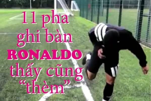 Đến Ronaldo cũng chào thua những pha bóng siêu đẳng này