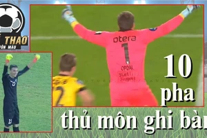 Thủ môn ghi bàn không còn là chuyện lạ