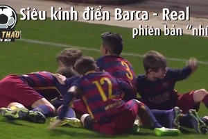 'Siêu kinh điển' Barcelona - Real Madrid phiên bản nhí