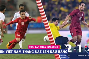 Video Thái Lan gục ngã và ngôi đầu ngoạn mục của Việt Nam 