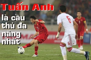 Tuấn Anh là cầu thủ xuất sắc và đa năng nhất