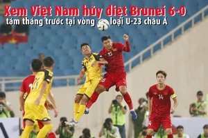 Xem thầy trò ông Park hủy diệt Brunei 6-0