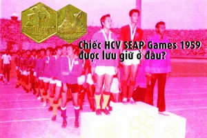 Lưu giữ kỷ vật huy chương vàng SEAP Games 1959